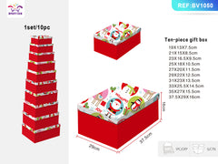 Christmas Ten Piece Gift Box Set