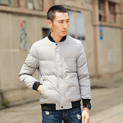 Male Fashion Simple Cotton Jacket Clothes