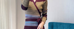 Women's Knit Dress - Fashion Slim Fit