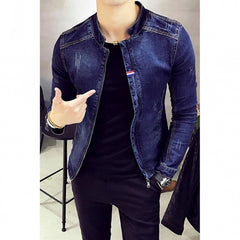 Fashion Blue Trendy Casual Clothes Denim Clothes